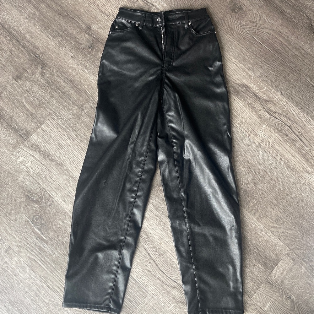 Leather pants